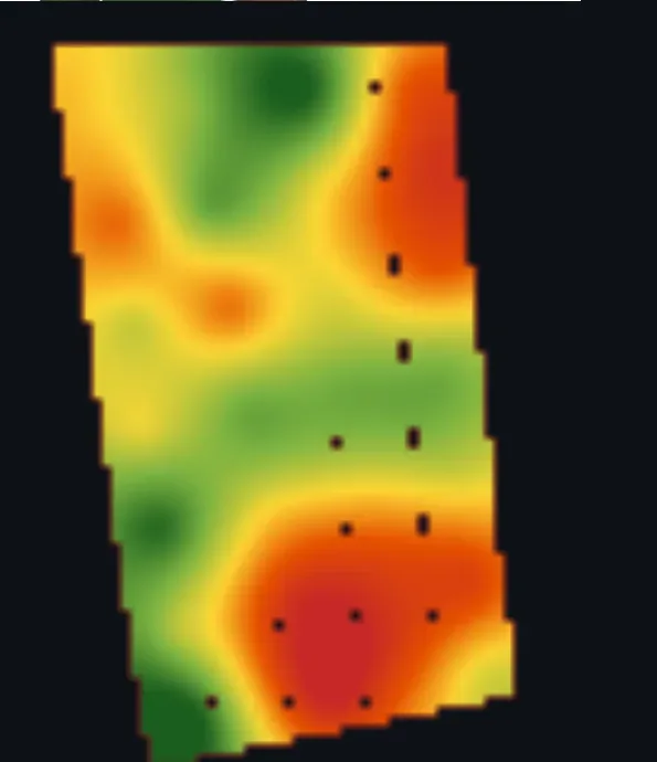 Mapa de fertilidade - 2.397 ha